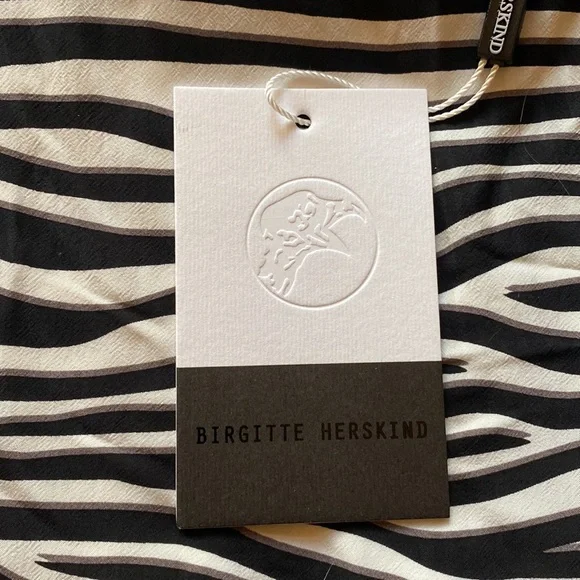 Birgitte Herskind Will Zebra Blouse - Sz 40 - Picture 10 of 13